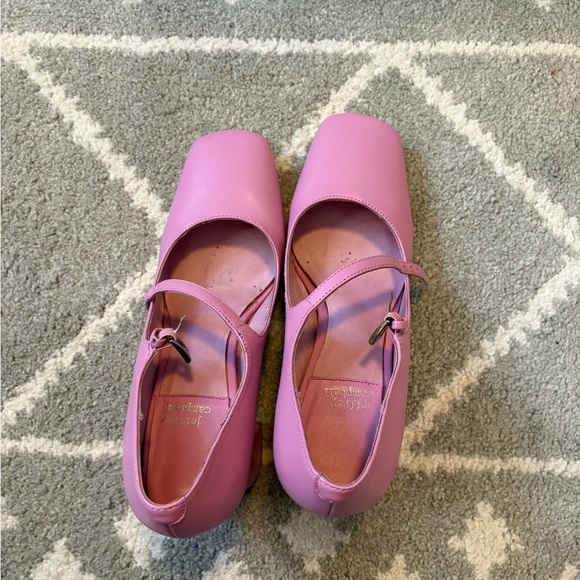 Jeffrey Campbell Pink Block Heels - Picture 2 of 3